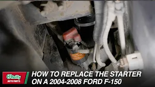 DIY - How to Replace the Starter on a 2004-2008 Ford F-150