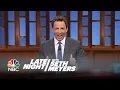 Download Lagu Seth's Story: Stephen Colbert Taking Over for Letterman - Late Night with Seth Meyers