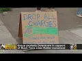 Group Protests Downtown In Support Of Black Trans Live Matter Movement