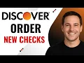 How to Order Checks for Your Discover Bank Account
