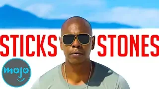 top 10 reactions to dave chapelles sticks and stones