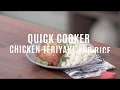 Quick Cooker Chicken Teriyaki Rice Recipe Pampered Chef