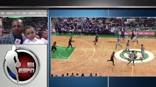 Paul Pierce s son has fun while dad reflects on career ESPN