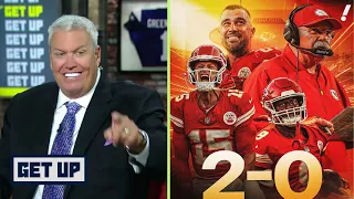 GET UP | Chiefs explosive offense is back! - Rex Ryan on Patrick Mahomes beat Colts 33-30 in OT