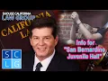 Info for San Bernardino Juvenile Hall