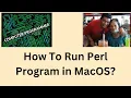 How To Run Perl Program in MacOS