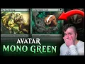 Lagu Avatar Mono Green is INSANE!  🟢 MTG Arena Standard