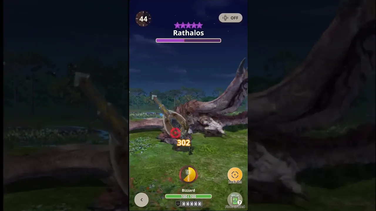 [MHN] Charge blade Tigrex vs Rathalos 10 star l Monster hunter now