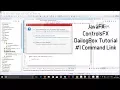 JavaFX ControlsFX DialogBox Tutorial Command Link