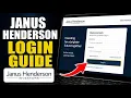 How to login to Janus Henderson - Full Guide