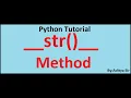 string representation of object in Python
