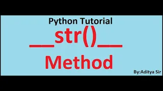 string representation of object in Python