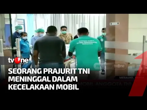 Kecelakaan Mobil Anggota TNI di Papua, 1 Anggota TNI Meninggal dan 3 Wartawan Luka