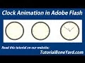 Animated Clock in Adobe Flash