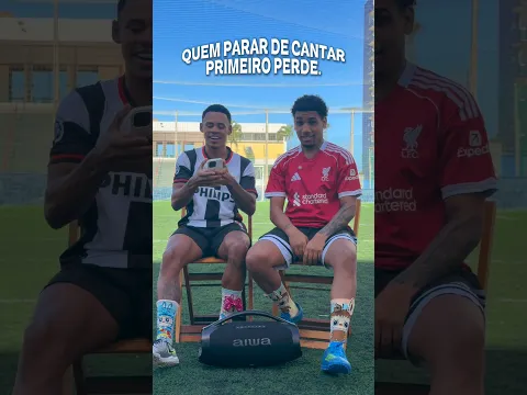 QUEM PARAR DE CANTAR PERDE 😬