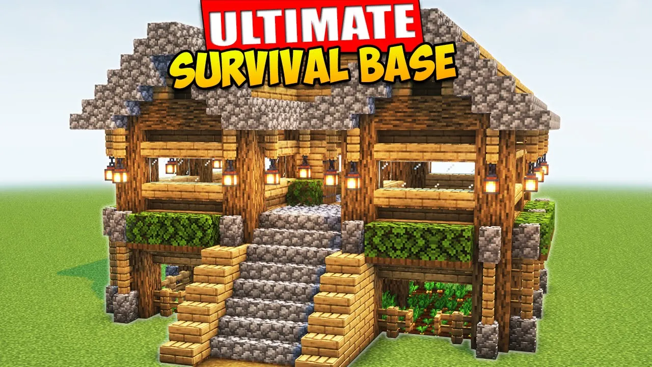 Minecraft: Ultimate Survival House Tutorial ⚒️