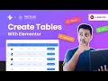 Create Tables in Elementor with Sort Filter Search and Images Elementor Table Widget