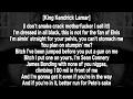 Kendrick Lamar - Control