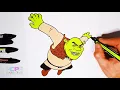 Shrek Coloring Pages for Kids Shrek Coloring Pages Fun Coloring Pages Kids Tv