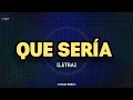 Indiomar - Que Sería Ft. Alwin Vásquez (Video Lyric)