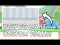 How to make custom wallpapers in Adopt me Roblox Build hacks Speedbuild