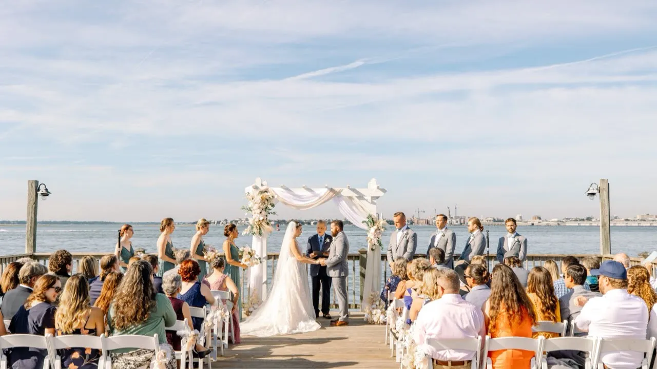 Mount Pleasant wedding photographers: Charleston Harbor Resort and Marina