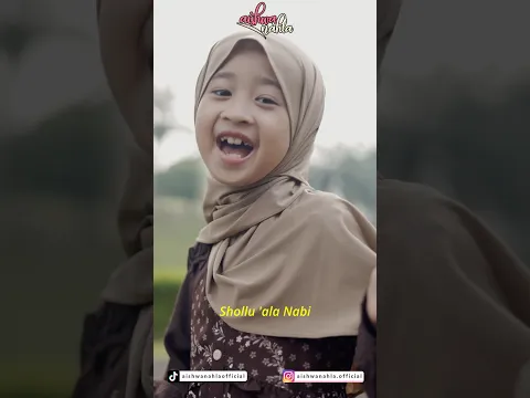 DUET LAGU BARU AISHWA Ft AYESHA 💕 #aishwanahla #keluarganahla #sholawat