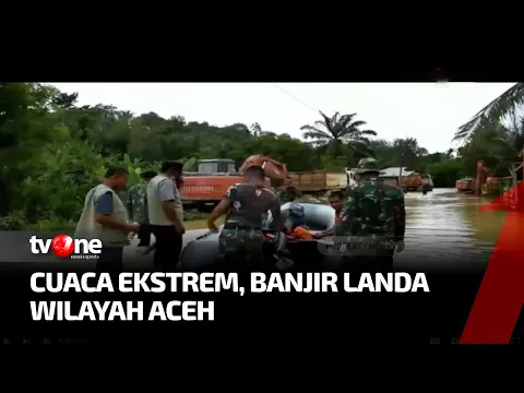 Banjir Landa Wilayah Aceh, Sebagian Tempat Bahkan Telah Mencapai Tiga Meter