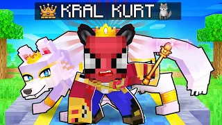 SON KRAL KURT EFSANESİ!🤴🏻🐺KURT ADAM OKULU Minecraft