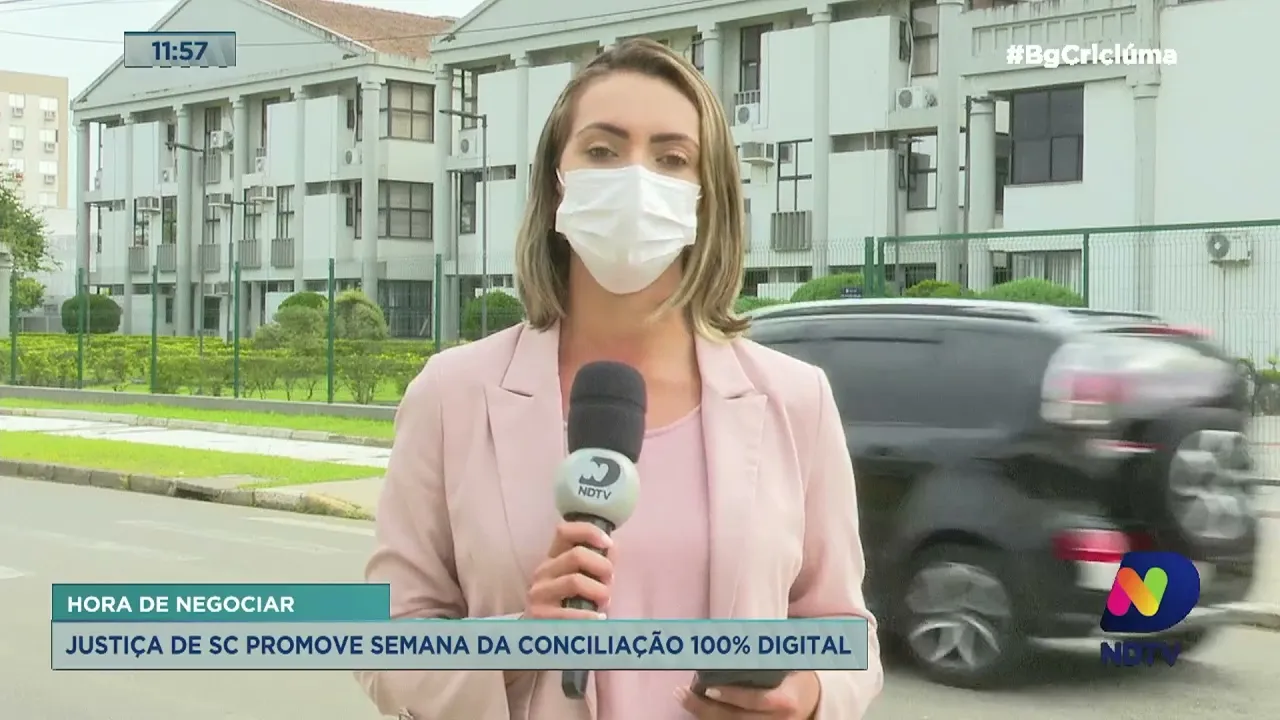 Justiça catarinense promove semana da conciliação 100% digital