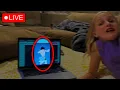 I caught my little sister watching