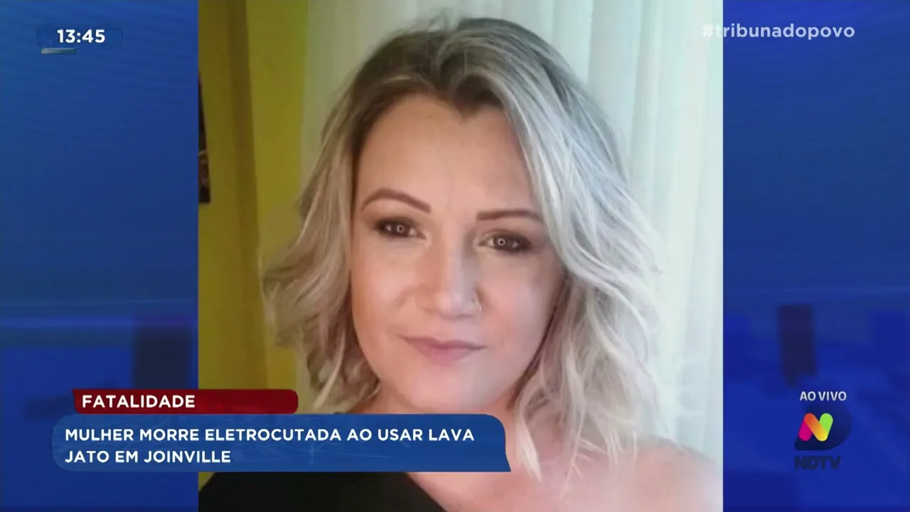 Fatalidade: mulher morre eletrocutada ao usar lava jato em Joinville