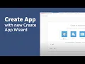 Creating an Application with the new Create App Wizard