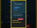 JavaScript Tutorial For Beginners Update JSON Array Learn JavaScript JavaScript Tutorial Telugu