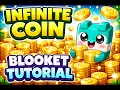 how to get infinite coins in blooket