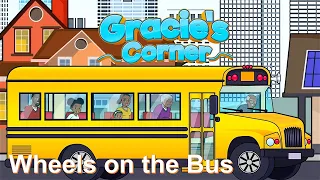 Wheels on the Bus Gracie s Corner Nursery Rhymes Kids Songs