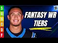 UPDATED 2026 Fantasy Football Wide Receiver Tiers