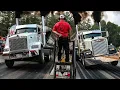 Thunder Valley Semi Races 2025 Big rigs Big Loads Loaded Uphill Semi Drag Racing Class B Canada