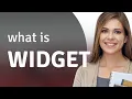Widget meaning of WIDGET