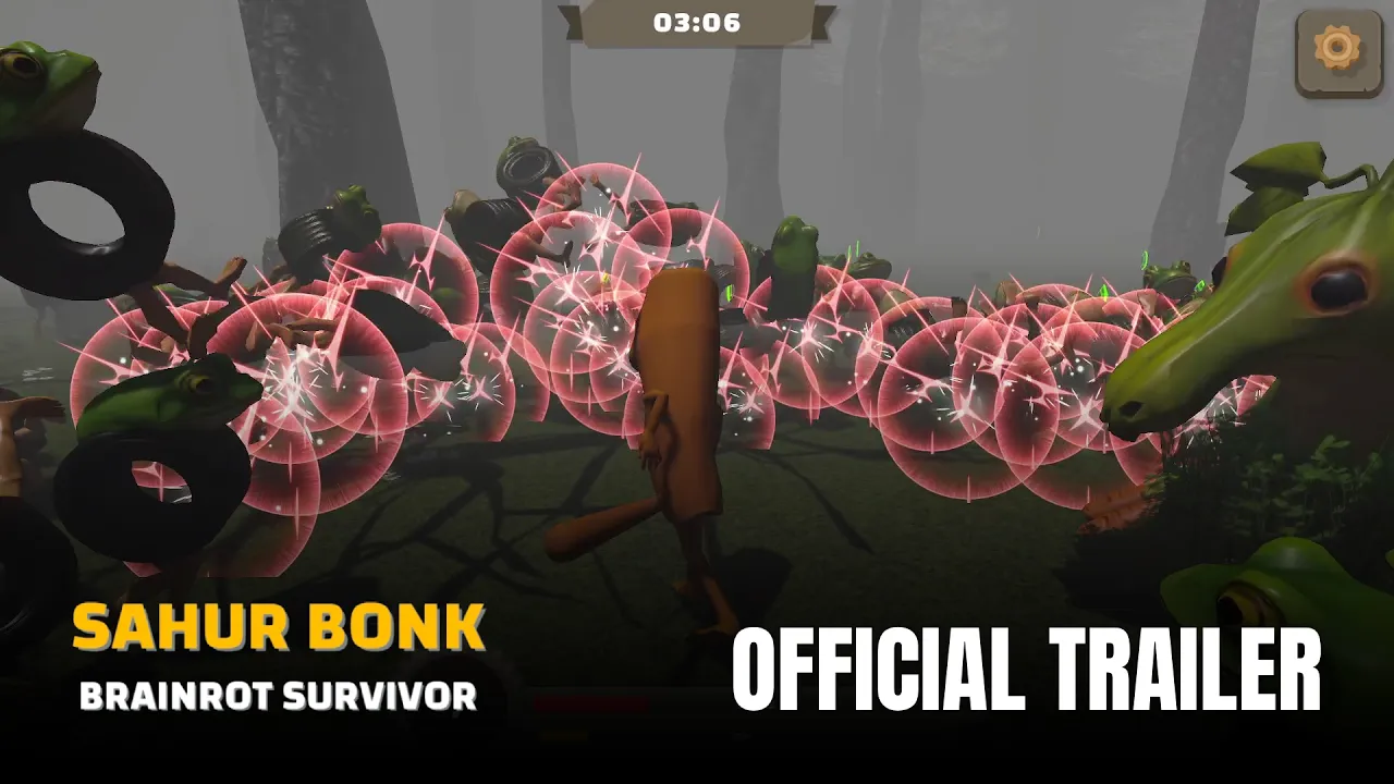 Sahur BONK: Brainrot Survivor Trailer