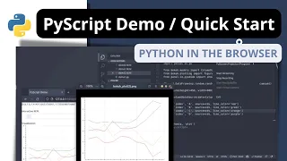 PyScript Demo Tutorial End-to-end PyScript Tutorial