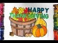 Thanksgiving Coloring Page