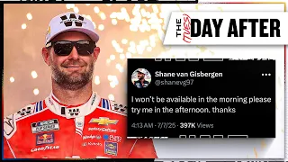 Shane van Gisbergen Explains His 4AM Tweet NASCAR S The Day After