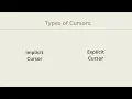 Oracle Cursors Tutorial for Beginners Simple Examples Attributes