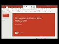 Storing data in Flash vs RAM AtMega328P