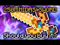 The new post powerful sword in Hypixel Skyblock
