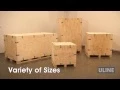 Heavy Duty Wood Crates