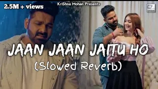 jaan jaan jaitu ho slowed reverb pawan singh bhojpuri lofi mr krishna mohan