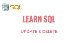 Update and Delete command in SQL HINDI