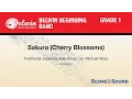 Download Lagu Sakura (Cherry Blossoms), arr. Michael Story – Score \u0026 Sound